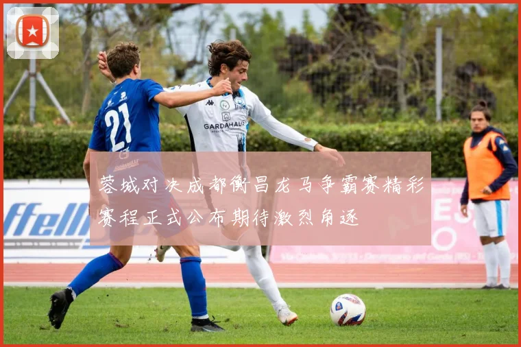 蓉城对决成都衡昌龙马争霸赛精彩赛程正式公布期待激烈角逐